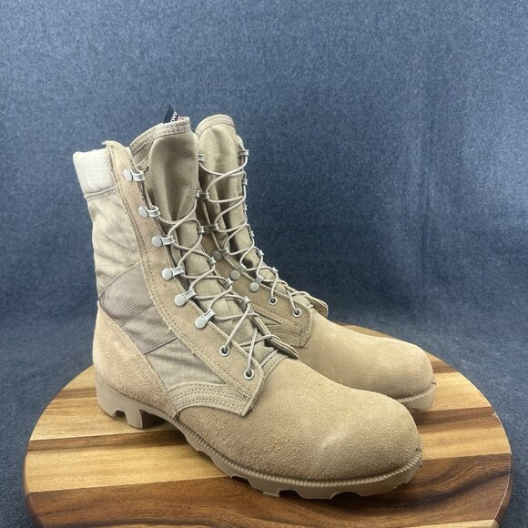 Altama RO Search Mens Desert Tan Panama Sole Military Boots Sz 12.5R USA Grunge - Picture 2 of 10